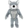 Frisco Wolf Muscle Plush Squeaky Dog Toy -Frisco 147082 Main. AC SS1800 V1539206014