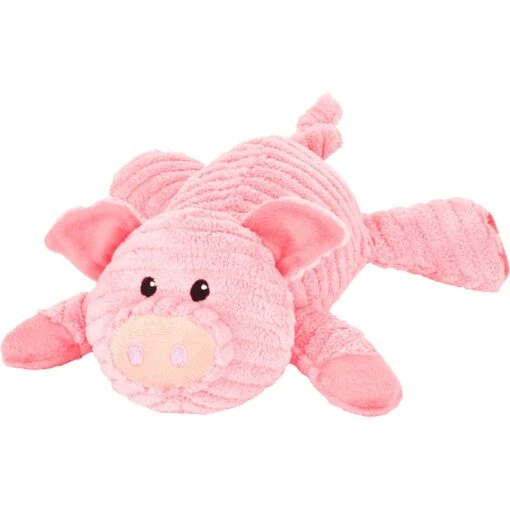 Frisco Corduroy Plush Squeaking Pig Dog Toy -Frisco 152832 Main. AC SS1800 V1549654961