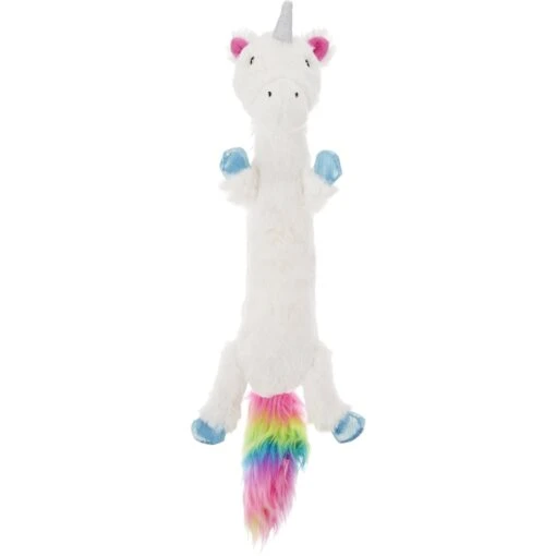 Frisco Unicorn Skinny Plush Squeaky Dog Toy -Frisco 174713 Main. AC SS1800 V1572616705