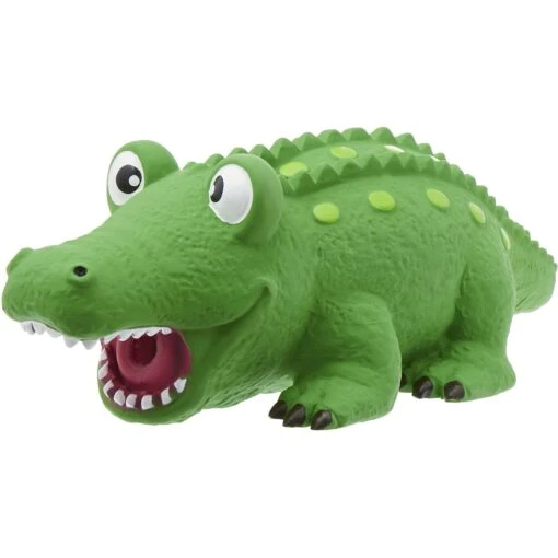 Frisco Alligator Latex Squeaky Dog Toy -Frisco 174772 Main. AC SS1800 V1572616737