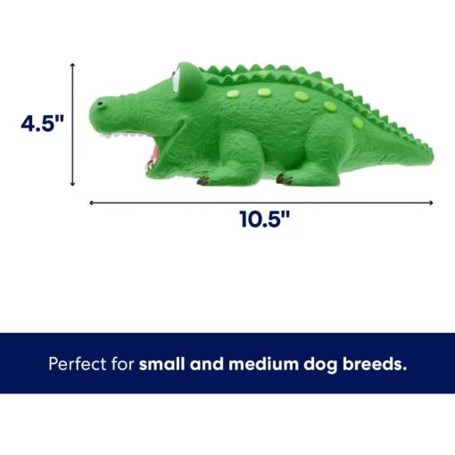 Frisco Alligator Latex Squeaky Dog Toy -Frisco 174772 PT1. AC SS1800 V1686580079