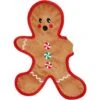 Frisco Holiday Gingerbread Man Flat Plush Squeaky Dog Toy -Frisco 233241 MAIN. AC SS1800 V1694813159