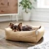 Frisco Faux Felt Reversible Modern Zipper Bolster Cat & Dog Bed -Frisco 255154 MAIN. AC SS1800 V1616011309