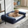 Frisco Faux Felt Orthopedic Sofa Bolster Dog Bed W/Removable Cover -Frisco 255183 MAIN. AC SS1800 V1651777947