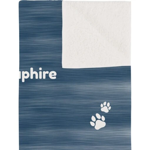 Frisco Personalized Heathered Sherpa Cat & Dog Blanket, 30" X 40" -Frisco 303838 PT2. AC SS1800 V1637609829