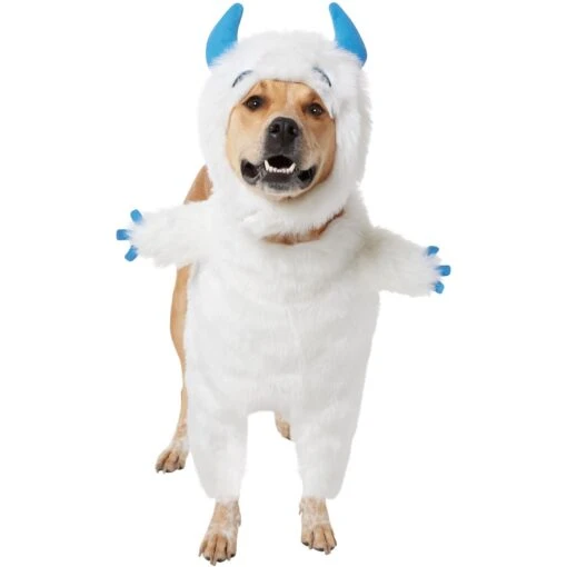 Frisco Front Walking Abominable Snowman Dog & Cat Costume -Frisco 358037 MAIN. AC SS1800 V1660765669